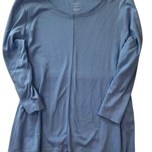 J Jill 3/4 Sleeve Top Perfect Pima